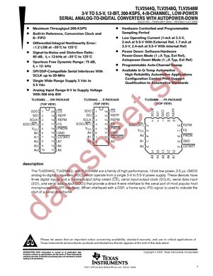 TLV2548QDWR datasheet  